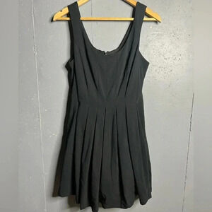 Lily Rose pleated black dress